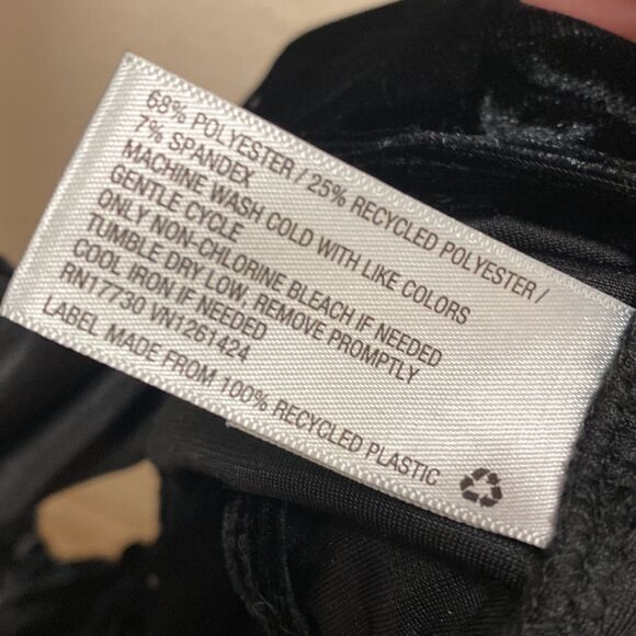 Wild Fable Starry Velvet Bodysuit Small - Picture 3 of 6